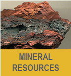 Mineral Resources of Wyoming Map