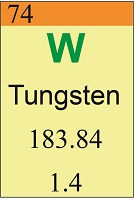 Tungsten tab